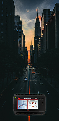 above: Image 1. Urban scape, nVent RAYCHEM Elexant 450c  Controller